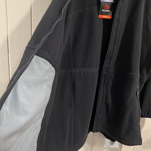 Lands End Black Fleece Jacket - Picture 5 of 11